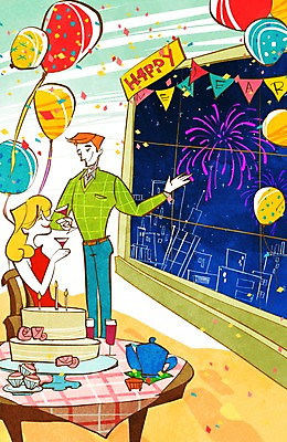 전신 PSD 건축물 커플 여자 남자 행복 음식 의자 일러스트 창문 식탁 탁자 주전자 새해 주류 불꽃놀이 서기 사람 앉기 이벤트 성인 두명 건물 파티 케이크 새해인사 축하 인사 샴페인 샴페인잔 꽃가루 해피뉴이어 풍선 신년파티 성인만 국내일러스트 건축 감정 음료 가구 컨셉 술잔 관계 모션 놀이 주방용품 디저트 예절 가루 파일형식