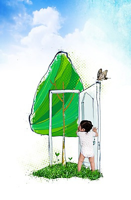 전신 PSD 나무 식물 동물 구름 편집 편집이미지 여자 나비 곤충 하늘 한명 서기 사람 동양인 잔디 뒷모습 문 한국인 아기 풀 여자만 여자한명만 아기만 여자아기만 여자아기한명만 이미지편집 자연요소 1 뷰포인트 모션 인종 파일형식