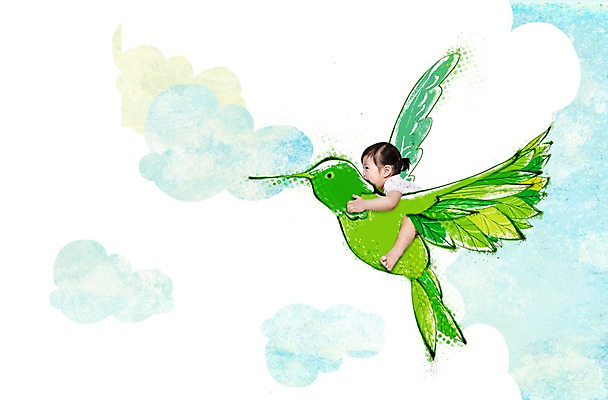 전신 PSD 동물 구름 편집 편집이미지 여자 조류 하늘 한명 사람 동양인 한국인 아기 여자만 여자한명만 아기만 여자아기만 여자아기한명만 이미지편집 자연요소 1 인종 파일형식