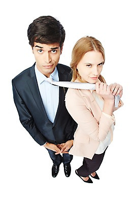 포토 JPG 스튜디오촬영 전신 서양인 해외기획촬영 2012년태국 여자 남자 비즈니스 넥타이 실내 서기 누끼 사람 정장 20대 성인 두명 앞모습 비즈니스라이프 잡기 비즈니스맨 비즈니스우먼 코믹 와이드앵글 청년만 국내포토 외국인 라이프스타일 잡화 옷 뷰포인트 모션 청년 내부 직장인 성인만 파일형식