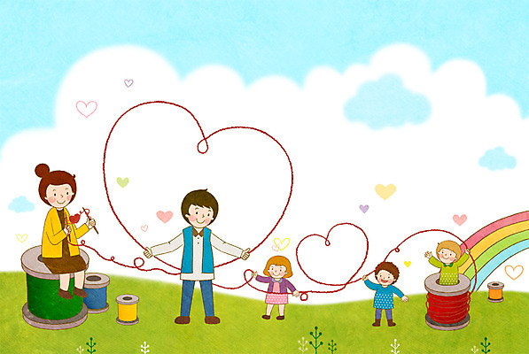 전신 PSD 나무 식물 구름 여자 남자 어린이 캠페인 일러스트 희망프로젝트 사랑 서기 사람 앉기 소녀 소년 잔디 여러명 성인 희망 하트 도움 바늘 풀 뜨개질 실 사회복지 복지 사랑나눔 더불어사는사회 실뭉치 국내일러스트 자연요소 모양 감정 다수 컨셉 모션 취미 도구 사회이슈 나눔 파일형식