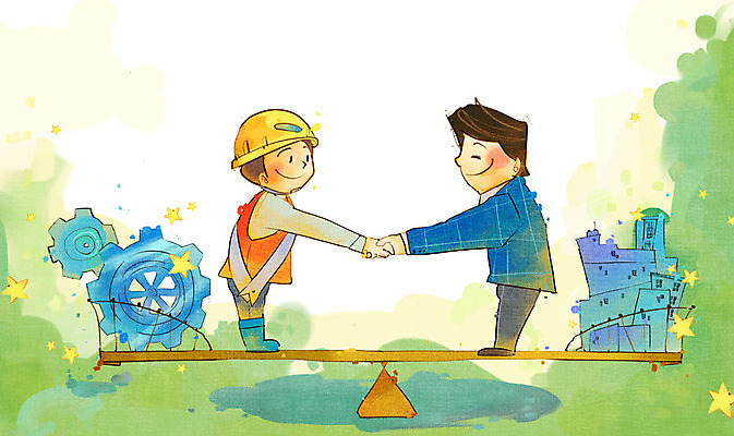 전신 PSD 건축물 남자 일러스트 비즈니스 협력 노동자 악수 저울 서기 사람 손짓 성인 두명 건물 도움 직장인 비즈니스맨 무게 목표 안전모 균형 동료 톱니바퀴 열정 화합 노사화합 노사관계 노사협력 남자만 성인남자만 성인만 국내일러스트 직업 건축 감정 컨셉 관계 모션 헬멧 안전장비 파일형식