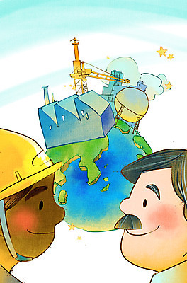 PSD 건축물 남자 지구 일러스트 비즈니스 공장 협력 노동자 사람 상반신 성인 두명 건물 도움 직장인 비즈니스맨 중장비 목표 안전모 동료 기중기 열정 화합 노사화합 노사관계 노사협력 남자만 성인남자만 성인만 국내일러스트 직업 건축 감정 컨셉 공업 관계 산업장비 헬멧 안전장비 파일형식