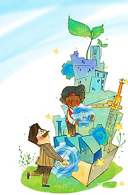 전신 PSD 식물 건축물 남자 일러스트 비즈니스 공장 협력 노동자 서기 들기 사람 성인 두명 건물 새싹 도움 직장인 비즈니스맨 중장비 목표 동료 기중기 톱니바퀴 열정 화합 노사화합 노사관계 노사협력 남자만 성인남자만 성인만 국내일러스트 직업 건축 감정 컨셉 공업 관계 모션 산업장비 파일형식