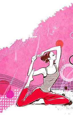 전신 PSD 우먼라이프 라이프스타일 여자 포즈 다이어트 일러스트 요가 한명 사람 앉기 성인 라이프 운동 뷰티 변화 여자만 여자한명만 성인여자만 성인만 국내일러스트 1 웰빙 컨셉 모션 건강 생활 파일형식