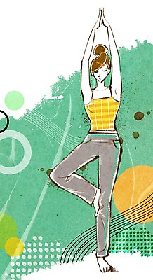 전신 PSD 우먼라이프 라이프스타일 여자 포즈 다이어트 일러스트 요가 한명 서기 사람 성인 라이프 운동 뷰티 손들기 변화 여자만 여자한명만 성인여자만 성인만 국내일러스트 1 웰빙 컨셉 모션 건강 생활 파일형식