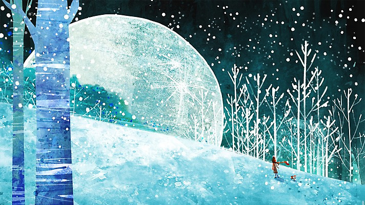 전신 PSD 나무 식물 동물 사계절 계절 여자 어린이 백그라운드 겨울 일러스트 자연 밤하늘 한명 서기 사람 소녀 설원 산책 보름달 달 눈 강아지 감성 눈내림 여자만 여자한명만 어린이만 소녀만 소녀한명만 겨울배경 국내일러스트 자연요소 1 컨셉 모션 하늘 날씨 휴식 눈_날씨 반려동물 개 야간 생태계 파일형식