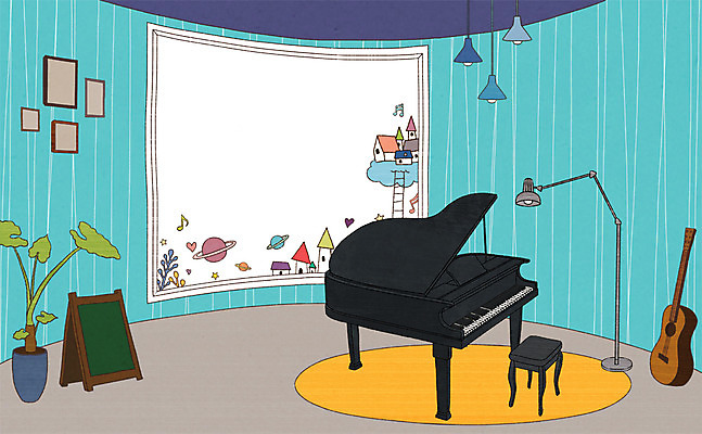 PSD 식물 별 화분 악기 가구 액자 백그라운드 음표 일러스트 사다리 상상 전등 조명 주택 상상일러스트 사람없음 건물 장식 인테리어 우주 칠판 카펫 방 행성 기타 스탠드 건반 피아노 오브젝트 그랜드피아노 국내일러스트 자연요소 건축물 기호 디자인 음악 생활용품 현악기 도구 건반악기 파일형식