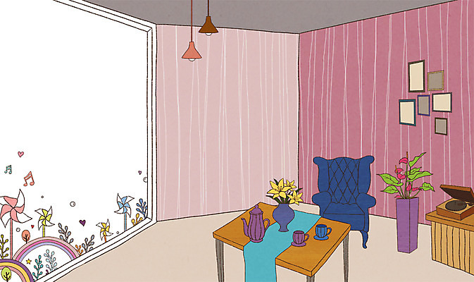 PSD 식물 꽃 화분 가구 액자 백그라운드 무지개 거실 의자 음표 일러스트 창문 상상 탁자 주전자 조명 잔 상상일러스트 사람없음 장식 인테리어 소파 꽃병 커피잔 찻잔 바람개비 오브젝트 국내일러스트 자연요소 식기 기호 디자인 커피 음악 생활용품 주방용품 파일형식