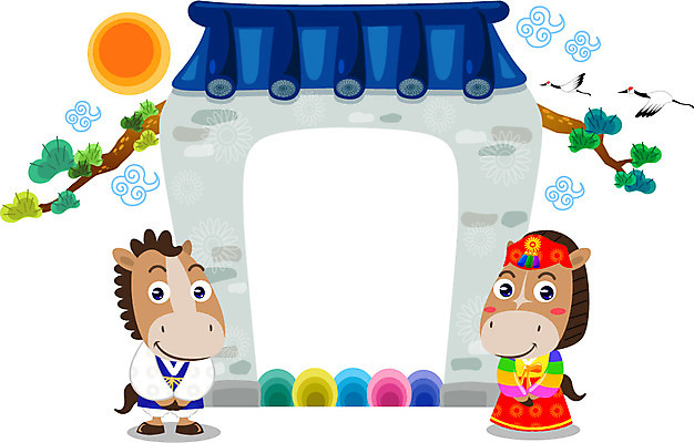 나무 식물 동물 구름 캐릭터 동물캐릭터 고건축 일러스트 조류 지붕 벽돌 전통캐릭터 새해 사람없음 태양 문 학 십이지신 말_동물 전통의상 한복 신년캐릭터 말띠 2014년 갑오년 말캐릭터 일러캐릭터 AI파일 자연요소 한국전통 전통 건축물 포유류 연도 파일형식 벡터