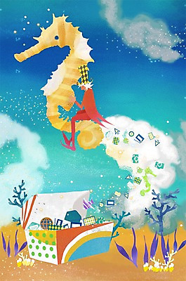 전신 PSD 식물 동물 모자 남자 바다 시계 말풍선 일러스트 상상 정보기술 상상일러스트 어류 한명 사람 앉기 판타지 상자 카메라 바닷속 마우스 해조류 클래퍼보드 편지 스마트 커서 언론 해마 편리함 남자만 남자한명만 국내일러스트 1 잡화 컨셉 모션 기술 전자제품 컴퓨터용품 수중 바다동물 수중동물 해양식물 파일형식