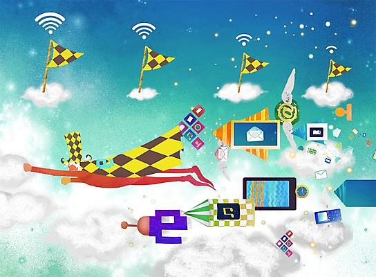 전신 PSD 구름 모자 남자 시계 인터넷 날개 음표 일러스트 상상 하늘 안테나 정보기술 상상일러스트 한명 사람 스마트폰 판타지 스크린 로켓 망토 편지 스마트 와이파이 언론 편리함 남자만 남자한명만 국내일러스트 자연요소 1 기호 잡화 음악 컨셉 통신 기술 핸드폰 스마트기기 무선인터넷 파일형식