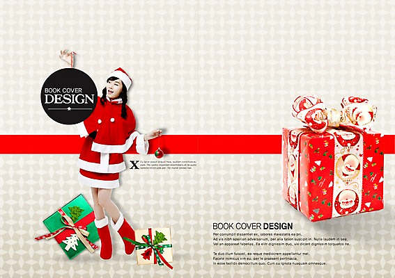 전신 PSD 템플릿 편집 표지디자인 북디자인 출판디자인 여자 기념일 내지 백그라운드 크리스마스 북커버 산타옷 크리스마스선물 선물 한명 서기 들기 사람 동양인 이벤트 팜플렛 성인 장식 선물상자 상자 산타클로스 장식볼 한국인 여자만 여자한명만 성인여자만 성인만 이미지템플릿 1 옷 모션 인종 파일형식