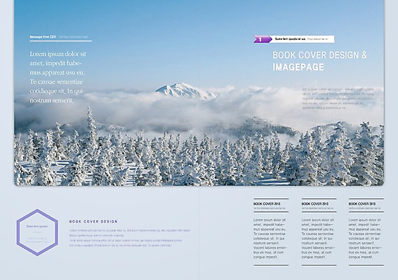 PSD 나무 식물 템플릿 편집 표지디자인 북디자인 출판디자인 계절 내지 백그라운드 겨울 북커버 하늘 산 풍경 팜플렛 사람없음 눈 숲 이미지템플릿 자연요소 날씨 파일형식