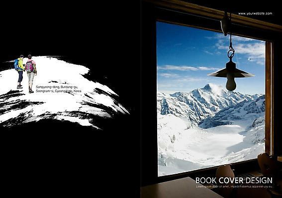 PSD 구름 템플릿 편집 표지디자인 북디자인 출판디자인 계절 여자 표지 남자 백그라운드 겨울 북커버 전구 배낭 창문 하늘 레저 전등 산 사람 동양인 팜플렛 성인 두명 뒷모습 등산 한국인 눈 등산복 성인만 이미지템플릿 자연요소 옷 뷰포인트 가방 날씨 조명 인종 트래킹 파일형식