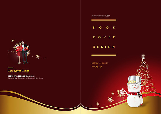 PSD 외국인 템플릿 편집 표지디자인 북디자인 출판디자인 여자 기념일 표지 남자 백그라운드 크리스마스 북커버 눈사람 사람 이벤트 팜플렛 성인 두명 크리스마스트리 눈 눈송이 성인만 이미지템플릿 자연요소 날씨 눈_날씨 인종 파일형식