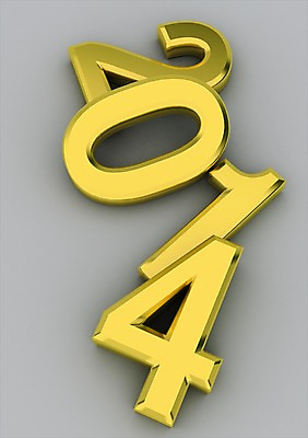 PSD 편집이미지 백그라운드 새해 사람없음 그래픽 숫자 3D소스 3D 황금 연도 입체 2014년 편집소스 편집3D 문자 디지털합성 파일형식