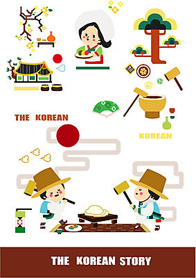 나무 식물 캐릭터 전통 접시 여자 남자 전통문화 음식 고건축 일러스트 전통캐릭터 주택 떡 전통소품 사람 성인 세명 부채 망치 전통의상 한복 오브젝트 청사초롱 방아 떡방아 성인만 일러캐릭터 AI파일 한국전통 식기 건축물 문화 건물 공구 초롱 파일형식 벡터