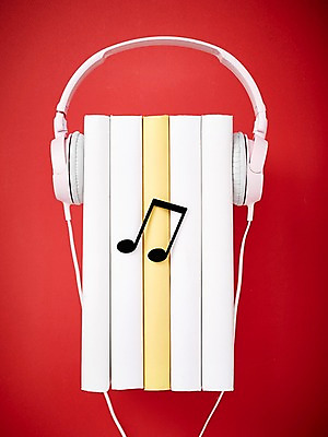 포토 JPG 스튜디오촬영 기호 음악 이어폰 음향기기 백그라운드 음표 실내 근접촬영 사람없음 책 헤드폰 헤드셋 음악감상 오브젝트 16분음표 국내포토 문자 뷰포인트 문화예술 내부 전자제품 감상 파일형식