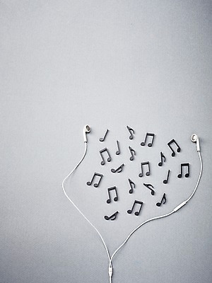 포토 JPG 스튜디오촬영 기호 음악 이어폰 음향기기 백그라운드 음표 실내 근접촬영 사람없음 오브젝트 8분음표 16분음표 국내포토 문자 뷰포인트 문화예술 내부 전자제품 파일형식