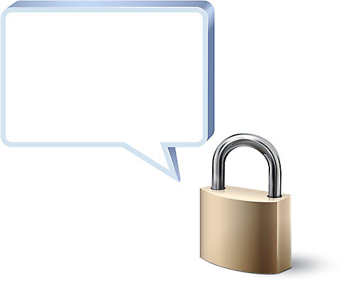 아이콘 말풍선 안내 프레임 입체아이콘 자물쇠 디테일아이콘 사람없음 디지털 알림 입체 오브젝트 잠금 보안 디테일 2D아이콘 AI파일 안전 파일형식 벡터