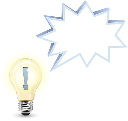 아이콘 말풍선 생각 전구 전등 조명 안내 아이디어 프레임 입체아이콘 디테일아이콘 사람없음 디지털 느낌표 알림 입체 오브젝트 백열등 디테일 2D아이콘 AI파일 기호 컨셉 파일형식 벡터