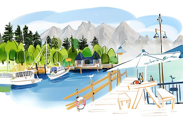 PSD 나무 식물 해외 건축물 바다 여행 백그라운드 의자 일러스트 해외건축 탁자 산 풍경 사람없음 건물 관광지 도시풍경 항구 도시 파라솔 뉴질랜드 세계명소 선박 국내일러스트 건축 가구 수상교통 교통시설 오세아니아 파일형식