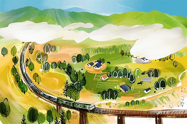 PSD 나무 식물 구름 해외 건축물 여행 백그라운드 일러스트 해외건축 산 주택 풍경 사람없음 건물 관광지 도시풍경 마을 기찻길 기차 도시 호주 세계명소 철도의날 국내일러스트 자연요소 건축 육상교통 대중교통 오세아니아 파일형식 법정기념일