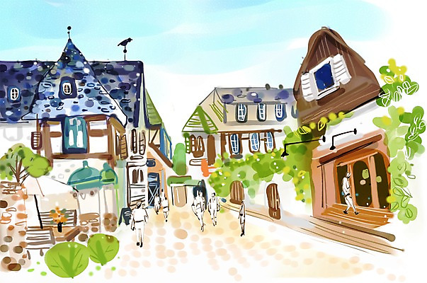 전신 PSD 나무 식물 해외 건축물 여자 남자 유럽 여행 백그라운드 일러스트 유럽풍경 해외건축 거리 독일 서기 사람 풍경 여러명 성인 건물 관광지 도시풍경 도시 세계명소 성인만 국내일러스트 건축 나라 다수 모션 파일형식