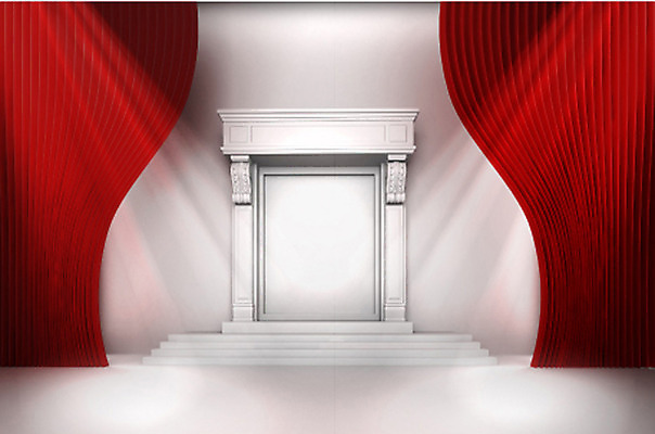 백그라운드 일러스트 조명 이벤트 사람없음 빛 인테리어 문 스크린 무대 커튼 국내일러스트 AI파일 디자인 파일형식 벡터