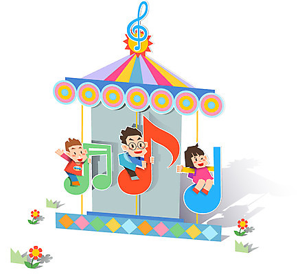 전신 식물 여자 교육 남자 꽃 어린이 음악 컨셉 음표 일러스트 사람 앉기 소녀 소년 세명 피규어 페이퍼아트 높은음자리표 종이공예 회전목마 어린이만 국내일러스트 AI파일 기호 모션 문화예술 미니어처 놀이기구 공예 파일형식 벡터