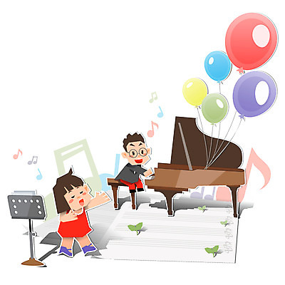 전신 식물 교육 어린이 악기 음악 컨셉 연주 음표 일러스트 노래 서기 사람 앉기 소녀 소년 두명 새싹 피규어 건반 피아노 보면대 페이퍼아트 악보 종이공예 풍선 그랜드피아노 어린이만 국내일러스트 AI파일 기호 여자 남자 모션 문화예술 미니어처 건반악기 공예 파일형식 벡터