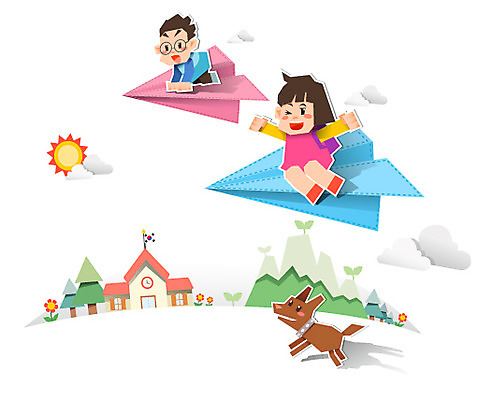 전신 나무 식물 동물 구름 캐릭터 건축물 여자 교육 남자 어린이 컨셉 일러스트 홍보캐릭터 학교 교육캐릭터 사람 앉기 소녀 소년 두명 태양 피규어 페이퍼아트 강아지 종이비행기 종이공예 어린이만 국내일러스트 일러캐릭터 AI파일 자연요소 건축 모션 반려동물 미니어처 개 공예 종이접기 파일형식 벡터