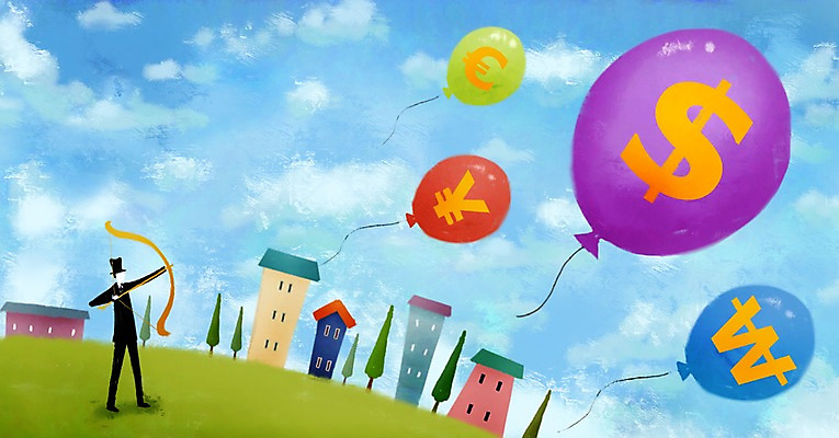 전신 PSD 나무 식물 구름 모자 건축물 남자 백그라운드 일러스트 비즈니스 하늘 화살 한명 서기 들기 사람 정장 잔디 성인 건물 금융 경제 달러 유로 직장인 비즈니스맨 원화 화폐기호 엔 활 풍선 남자만 남자한명만 성인남자만 성인만 국내일러스트 자연요소 직업 1 기호 잡화 옷 건축 돈 모션 화폐 파일형식