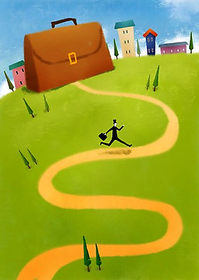 전신 PSD 나무 식물 구름 모자 건축물 남자 백그라운드 가방 일러스트 비즈니스 하늘 한명 서기 들기 사람 정장 잔디 성인 건물 달리기 직장인 비즈니스맨 남자만 남자한명만 성인남자만 성인만 국내일러스트 자연요소 직업 1 잡화 옷 건축 모션 파일형식