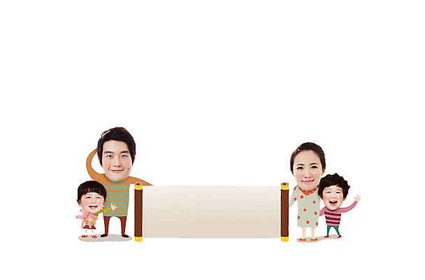 전신 PSD 편집 편집이미지 라이프스타일 여자 남자 딸 아들 어린이 가족 엄마 안내 프레임 서기 웃음 사람 동양인 소녀 소년 여러명 성인 라이프 화목 한국인 아빠 두루마리 알림 족자 SD캐릭터 이미지편집 캐릭터 다수 컨셉 관계 모션 표정 인종 생활 파일형식