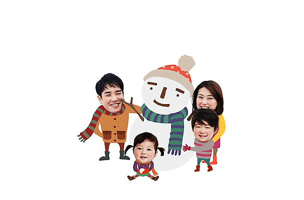 전신 PSD 편집 편집이미지 모자 라이프스타일 여자 남자 딸 아들 어린이 가족 눈사람 엄마 서기 웃음 사람 동양인 소녀 소년 여러명 성인 라이프 목도리 화목 한국인 아빠 SD캐릭터 이미지편집 캐릭터 잡화 다수 컨셉 관계 모션 표정 인종 생활 파일형식