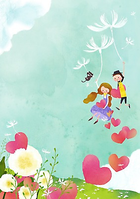 전신 PSD 식물 동물 구름 라이프스타일 커플 여자 남자 꽃 커플라이프 백그라운드 일러스트 하늘 사랑 사람 잔디 성인 두명 고양이 하트 풀 민들레 민들레홀씨 성인만 국내일러스트 자연요소 모양 감정 포유류 관계 생활 반려동물 파일형식