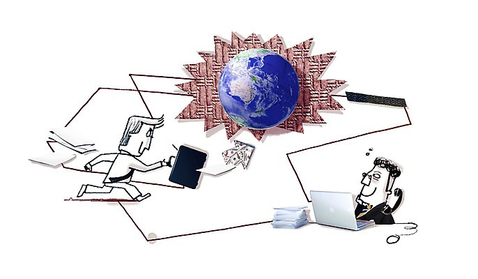 PSD 편집 편집이미지 남자 지구 백그라운드 가방 비즈니스 포토일러 합성일러스트 들기 사람 성인 두명 노트북 달리기 업무 직장인 비즈니스맨 디지털합성 편집일러스트 문서 통화 남자만 성인남자만 성인만 이미지편집 직업 잡화 모션 전자제품 작업 파일형식