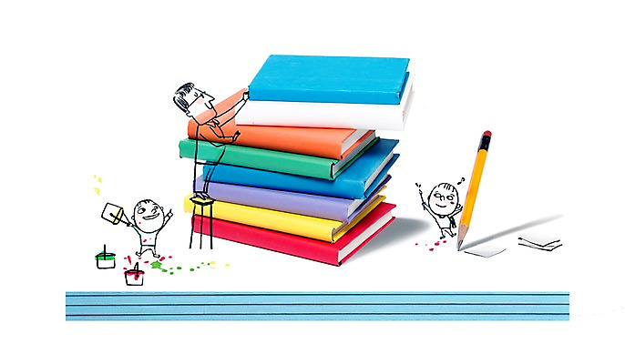 전신 PSD 편집 편집이미지 어린이교육 교육 남자 어린이 백그라운드 의자 포토일러 합성일러스트 서기 사람 소년 성인 책 세명 필기구 연필 쌓기 디지털합성 편집일러스트 남자만 이미지편집 가구 모션 문구용품 학용품 파일형식