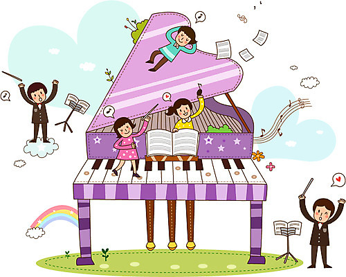 전신 식물 구름 라이프스타일 여자 남자 행복 문화 예술 악기 무지개 연주 일러스트 문화예술 함께함 서기 사람 여러명 성인 라이프 풀 건반 피아노 클래식 보면대 악보 즐거움 그랜드피아노 지휘자 지휘 성인만 국내일러스트 AI파일 자연요소 감정 음악 다수 컨셉 모션 생활 음악가 건반악기 파일형식 벡터