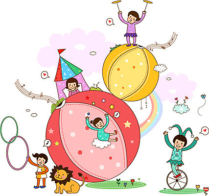 동물 구름 라이프스타일 여자 남자 행복 문화 예술 무지개 일러스트 공 문화예술 함께함 사람 여러명 성인 라이프 자전거 공연 고리 피에로 사자 묘기 서커스 즐거움 천막 외발자전거 성인만 국내일러스트 AI파일 자연요소 감정 다수 컨셉 포유류 이벤트 생활 바이크 파일형식 벡터