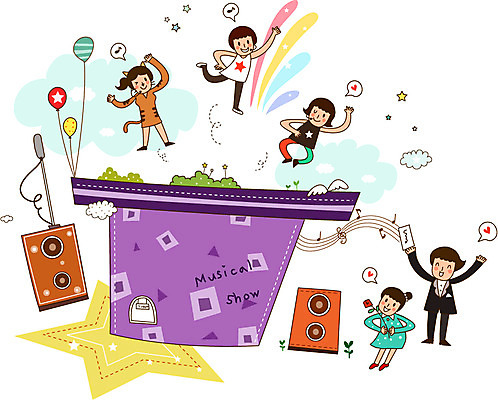 전신 식물 구름 라이프스타일 여자 남자 행복 문화 예술 일러스트 문화예술 함께함 서기 사람 여러명 성인 라이프 스피커 공연 무대 풀 마이크 즐거움 풍선 뮤지컬 성인만 국내일러스트 AI파일 자연요소 감정 음향기기 다수 컨셉 모션 이벤트 생활 파일형식 벡터