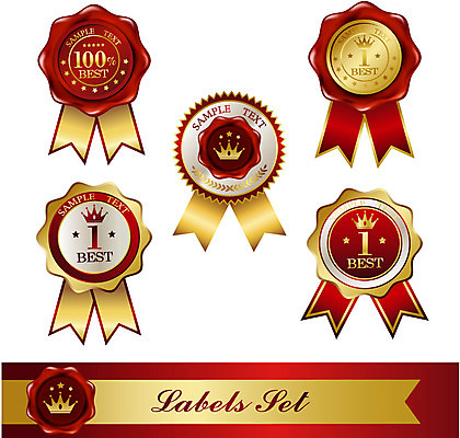 모양 1 문양 리본 상징 스티커 무늬 일러스트 텍스트 왕관 사람없음 세트 꼬리표 라벨 끈 우승 최고 심볼 배지 국내일러스트 AI파일 프레임 파일형식 벡터