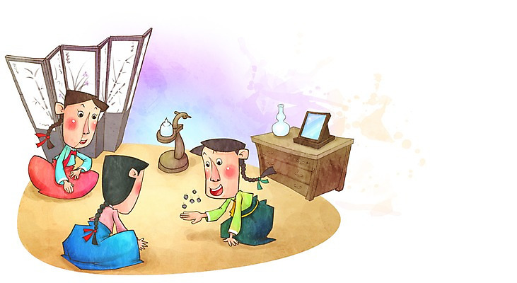 전신 PSD 캐릭터 전통 여자 전통문화 문화 일러스트 놀이 전통캐릭터 사람 앉기 성인 라이프 세명 전통놀이 거울 전통의상 한복 즐거움 서랍장 촛대 병풍 호리병 공기놀이 공기돌 여자만 성인여자만 성인만 일러캐릭터 한국전통 감정 가구 모션 병_용기 생활 파일형식