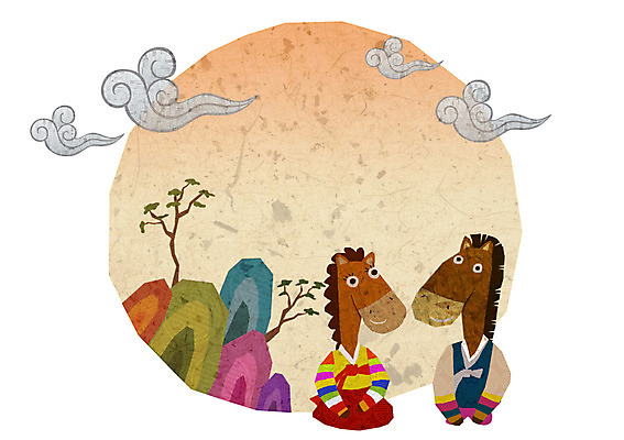 PSD 나무 식물 동물 구름 캐릭터 한국문화 한국전통 전통 전통문화 동물캐릭터 일러스트 전통캐릭터 새해 산 앉기 사람없음 십이지신 말_동물 한복 신년캐릭터 말띠 2014년 갑오년 말캐릭터 일러캐릭터 자연요소 동양문화 문화 포유류 모션 한국 전통의상 연도 파일형식