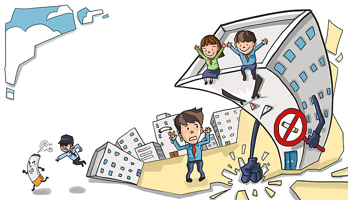 전신 PSD 건축물 여자 남자 캠페인 일러스트 흡연 담배 건강 서기 사람 앉기 빌딩 여러명 성인 건물 건강관리 금지 경찰 금연 기호식품 금연구역 성인만 국내일러스트 직업 건축 음식 다수 모션 관리 사회이슈 제한구역 파일형식