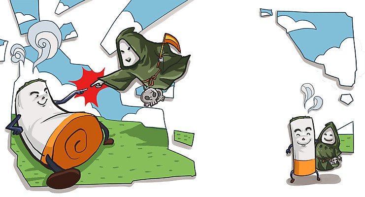 PSD 구름 무기 캠페인 일러스트 해골 흡연 담배 건강 잔디 사람없음 건강관리 금지 유령 금연 기호식품 낫 사신 국내일러스트 자연요소 식물 음식 뼈 관리 사회이슈 파일형식