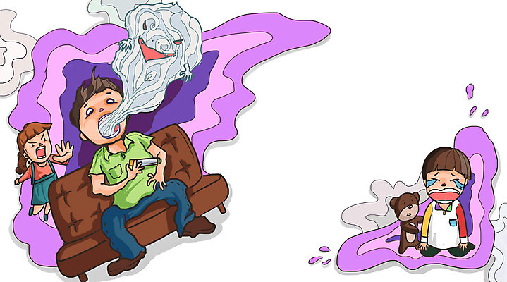 전신 PSD 여자 남자 아들 어린이 인형 캠페인 의자 일러스트 가족 흡연 담배 건강 서기 사람 앉기 소년 성인 세명 소파 건강관리 곰인형 금지 눈물 금연 기호식품 마약 국내일러스트 감정 음식 가구 관계 모션 관리 사회이슈 파일형식