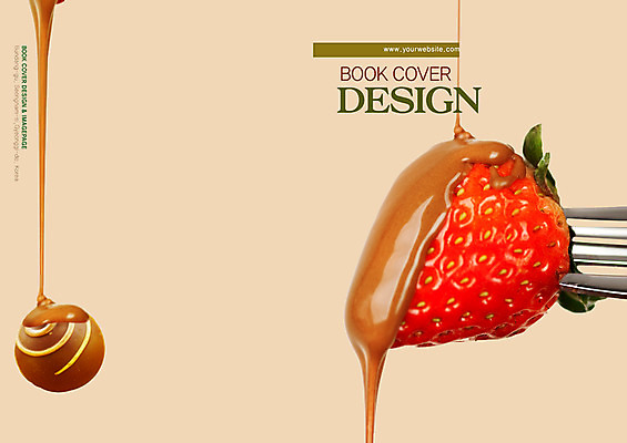 PSD 템플릿 편집 표지디자인 북디자인 출판디자인 기념일 표지 음식 백그라운드 포크 북커버 과일 딸기 디저트 발렌타인데이 이벤트 팜플렛 사람없음 초콜릿 흐름 시럽 초코시럽 퐁듀 이미지템플릿 식기 컨셉 데이이벤트 파일형식